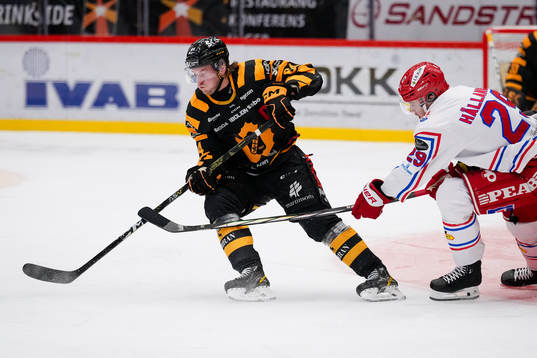 Skellefteås Jonathan Pudas och Timrås Filip Hållander