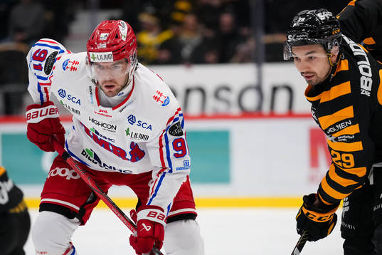 Timrås Magnus Pääjärvi och Skellefteås Dylan Sikura