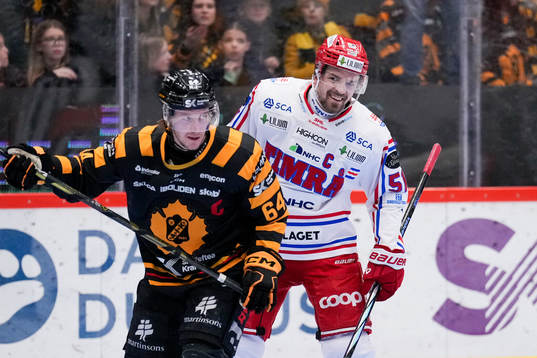 Skellefteås Jonathan Pudas och Timrås Anton Lander
