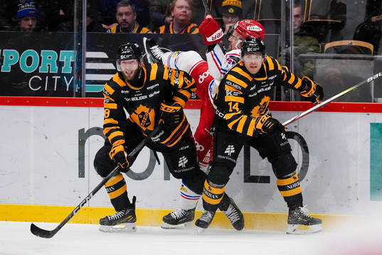 Skellefteås Petter Granberg och Andreas Johnson