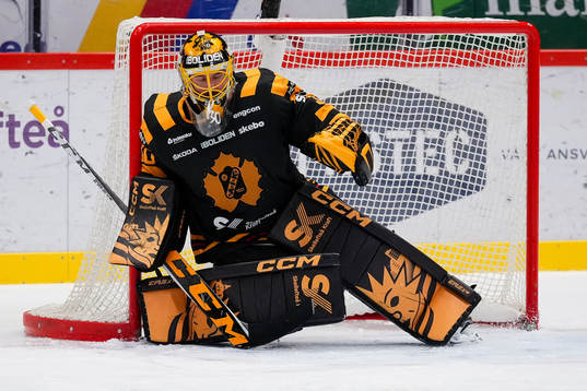 Skellefteås målvakt Gustaf Lindvall