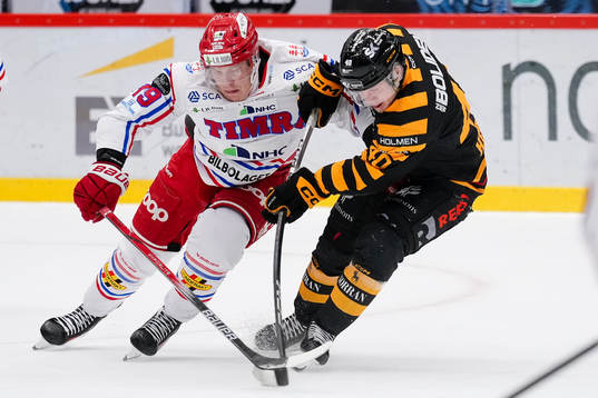 Timrås Erik Andersson och Skellefteås Anton Heikkinen
