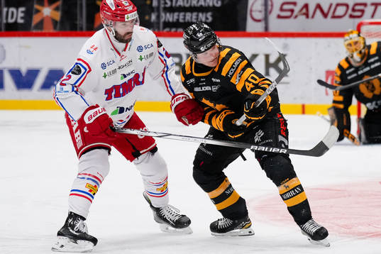 Timrås Per Svensson och Skellefteås Anton Heikkinen