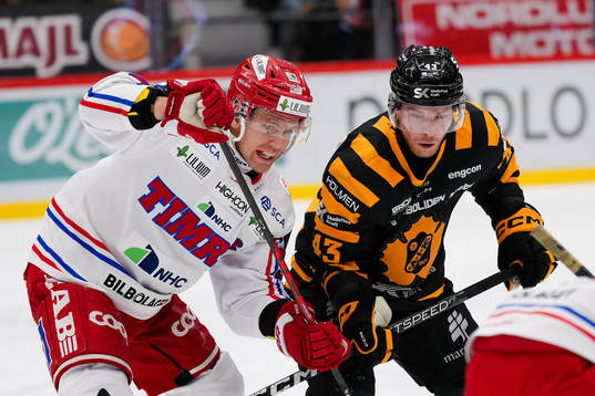 Timrås Anton Wedin och Skellefteås Filip Sandberg