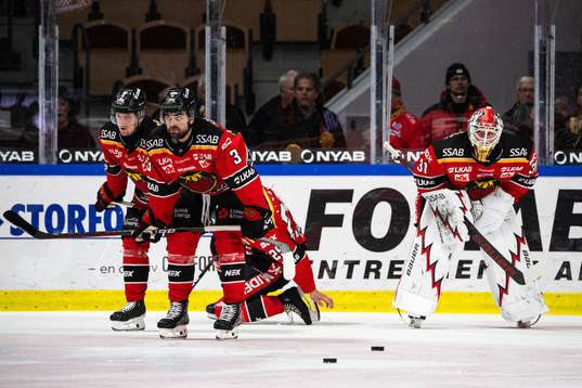 Luleås Jesper Sellgren, Frederic Allard och målvakt