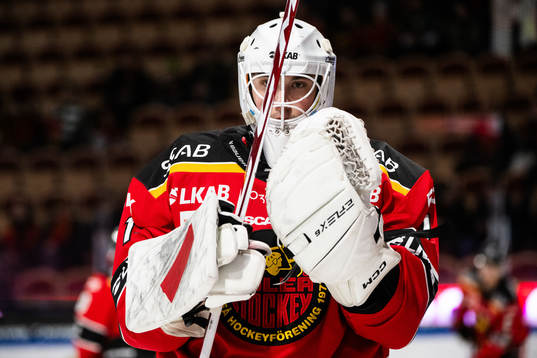 Luleås målvakt Ludvig Christoffersson