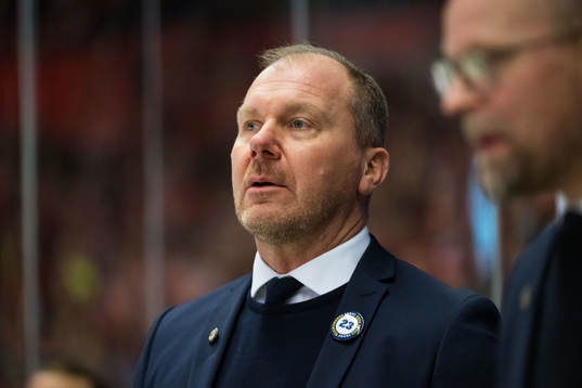 HV71s tränare Johan Lindbom