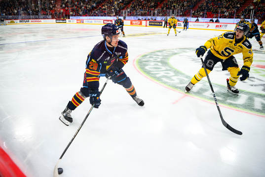 Djurgårdens Axel Andersson och Södertäljes Ludvig