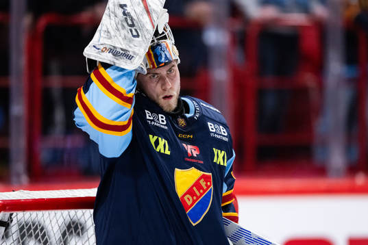 Djurgårdens målvakt Viktor Andrén