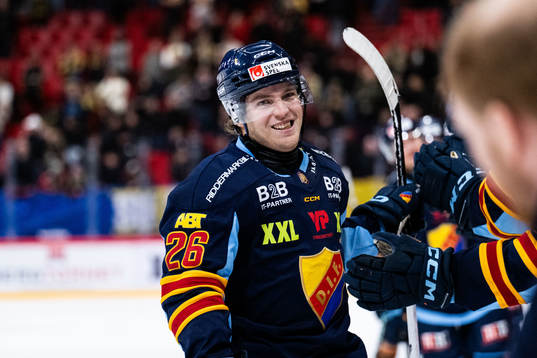 Djurgårdens Emil Berglund jublar