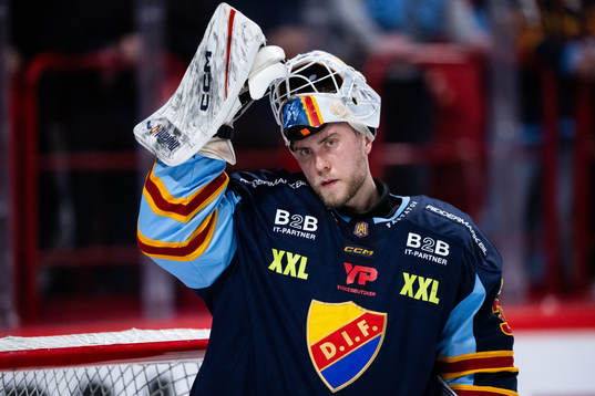 Djurgårdens målvakt Viktor Andrén