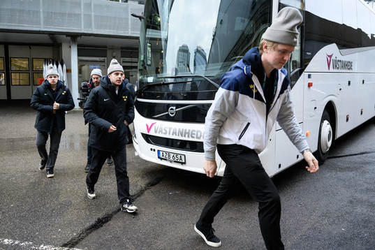 goaltender Hugo Hävelid of Sweden