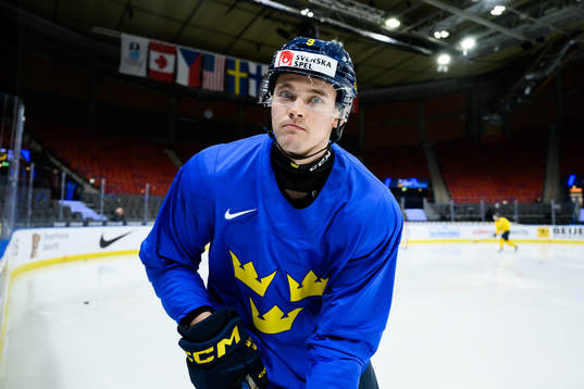 Theo Lindstein of Sweden at a practice session