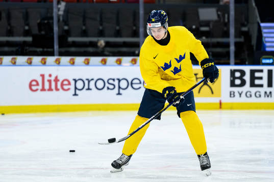 Felix Unger Sörum of Sweden at a practice session