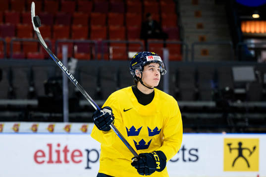 Felix Unger Sörum of Sweden at a practice session