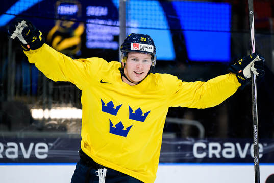 Otto Stenberg of Sweden at a practice session