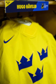 Sweden’s dressing room