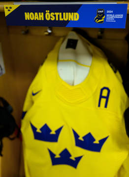 Sweden’s dressing room