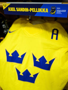 Sweden’s dressing room
