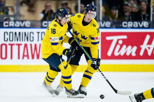 Felix Unger Sörum and Filip Bystedt of Sweden
