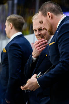 Head coach Magnus Hävelid and assistant coach Gereon