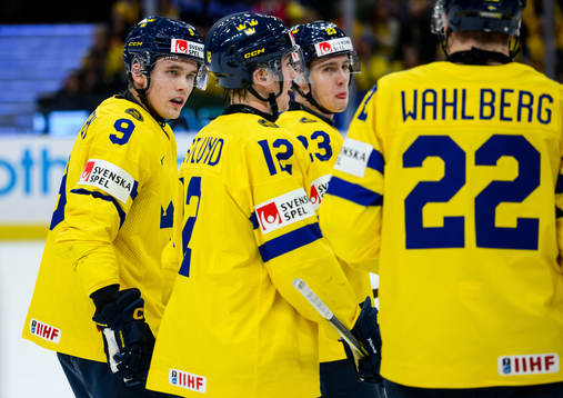 Theo Lindstein, Noah Östlund and Jonathan Lekkerimäki of