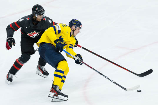 Noah Warren of Canada and Anton Wahlberg of Sweden