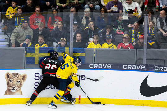 Matthew Savoie of Canada and Mattias Hävelid of Sweden