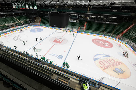 Vy över Cartena arena