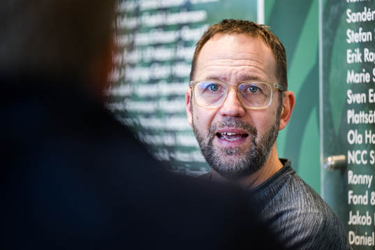Tränare Roger Hansson