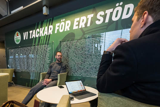 Tränare Roger Hansson