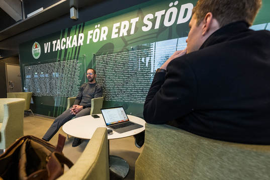 Tränare Roger Hansson