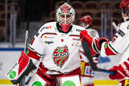 Modos målvakt Andrea Brändli