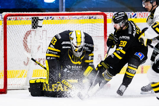 Västerås målvakt Niilo Halonen