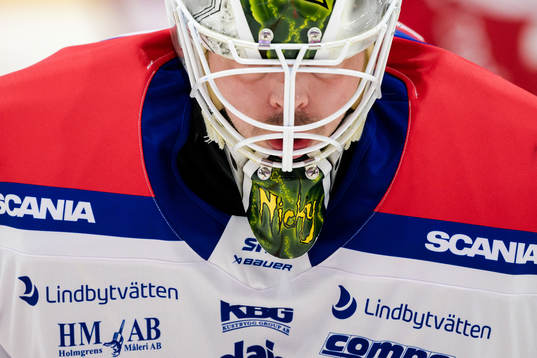 Oskarshamns målvakt Niklas Lundström