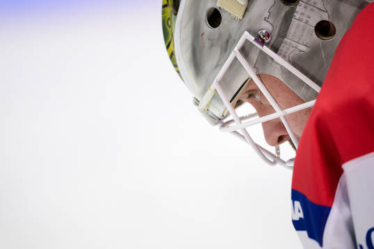 Oskarshamns målvakt Niklas Lundström