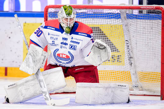 Oskarshamns målvakt Niklas Lundström