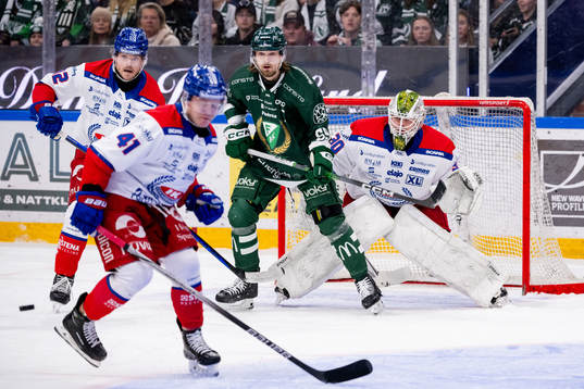 Oskarshamns målvakt Niklas Lundström