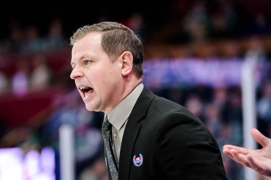 Oskarshamns tränare Martin Filander