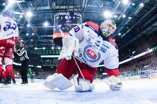 Oskarshamns målvakt Niklas Lundström