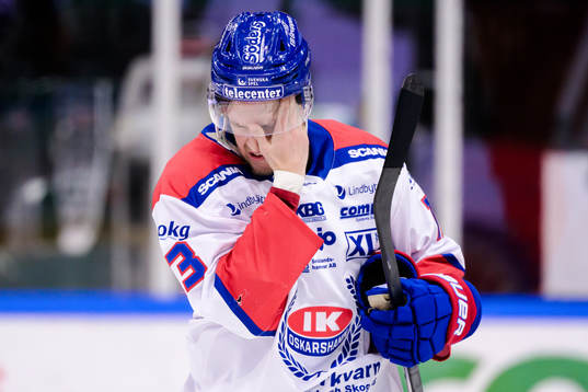 Oskarshamns Rasmus Bengtsson deppar
