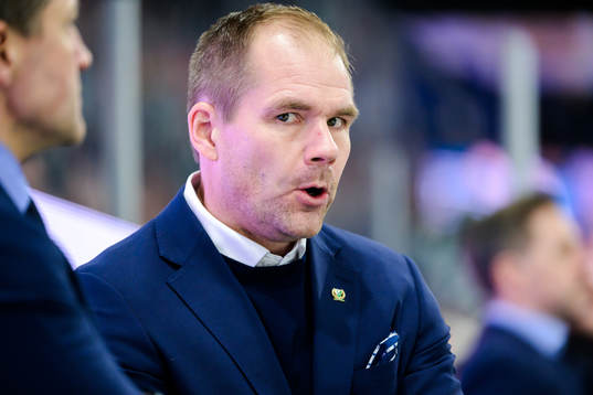 Färjestads tränare Thomas Mitell
