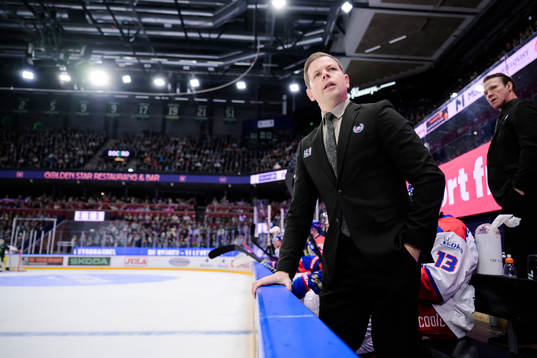 Oskarshamns tränare Martin Filander