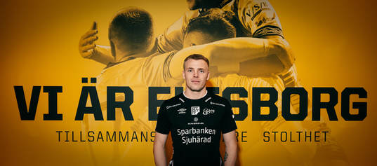 IF Elfsborg presenterar nyförvärvet Isak Pettersson