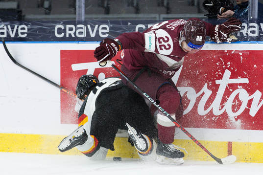 Phillip Sinn of Germany Sandis Vilmanis of Latvia