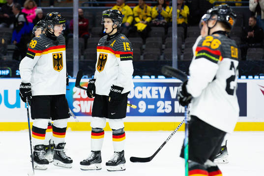 Players of of Germany look dejected