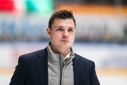 Rögles assisterande tränare Max Bohlin