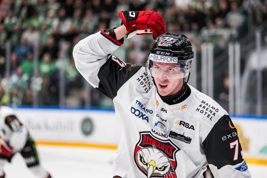 Malmö Redhawks Adam Ollas Mattsson deppar