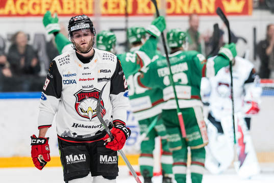 Malmö Redhawks Kim Rosdahl deppar