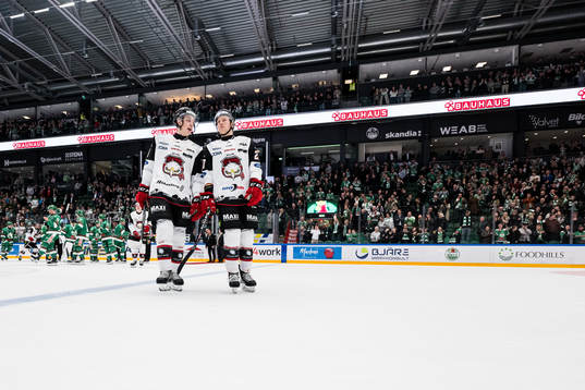 Malmö Redhawks William Von Barnekow och Thomas Berg